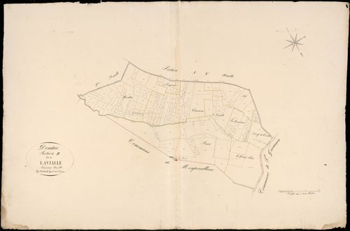 Donzac - -Section B feuille 3 : Lavialle
