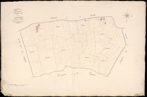 Donzac - -Section B feuille 2 : Lavialle