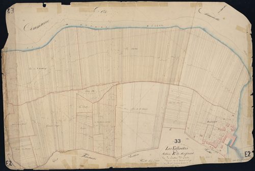 Églisottes-et-Chalaures - -Section E feuille 2 : Monfourat