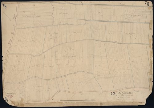 Églisottes-et-Chalaures - -Section B feuille 4 : Lanière