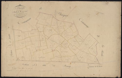Esseintes - -Section A feuille 1 : Bonsol