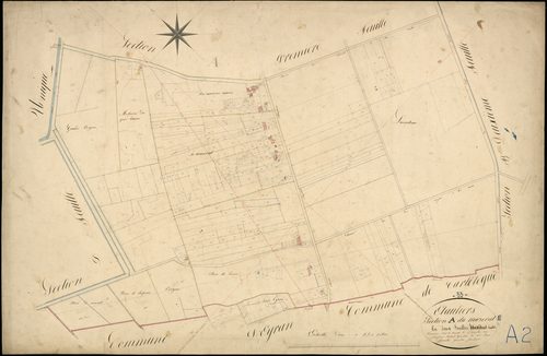 Étauliers - -Section A feuille 2 : Le Mazerat