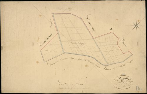 Étauliers - -Section D feuille unique : La Grande-Vergne