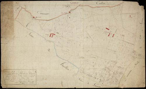 Eysines - -Section A feuille 1 : Le Bourg