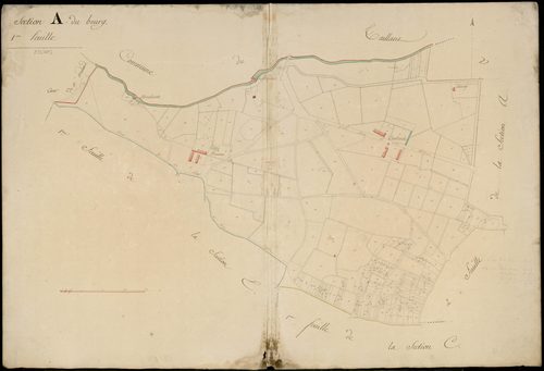 Eysines - -Section A feuille 1 : Le Bourg