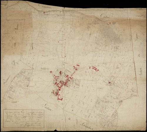 Eysines - -Section A feuille 2 : Le Bourg