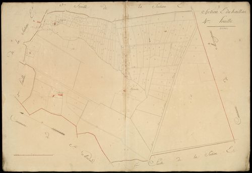 Eysines - -Section E feuille 4 : Le Haillan