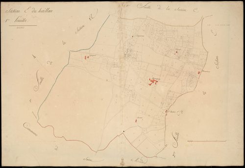 Eysines - -Section E feuille 1 : Le Haillan