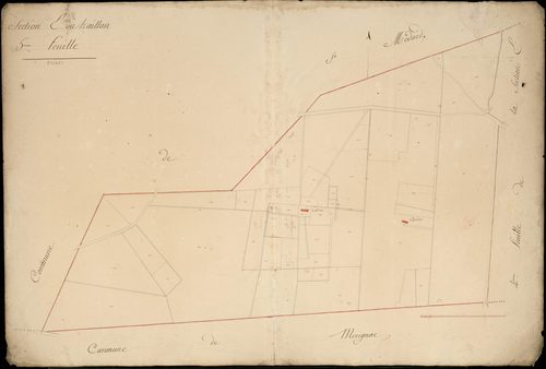 Eysines - -Section E feuille 5 : Le Haillan