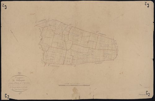 Faleyras - -Section C feuille 2 : Saint-Germain