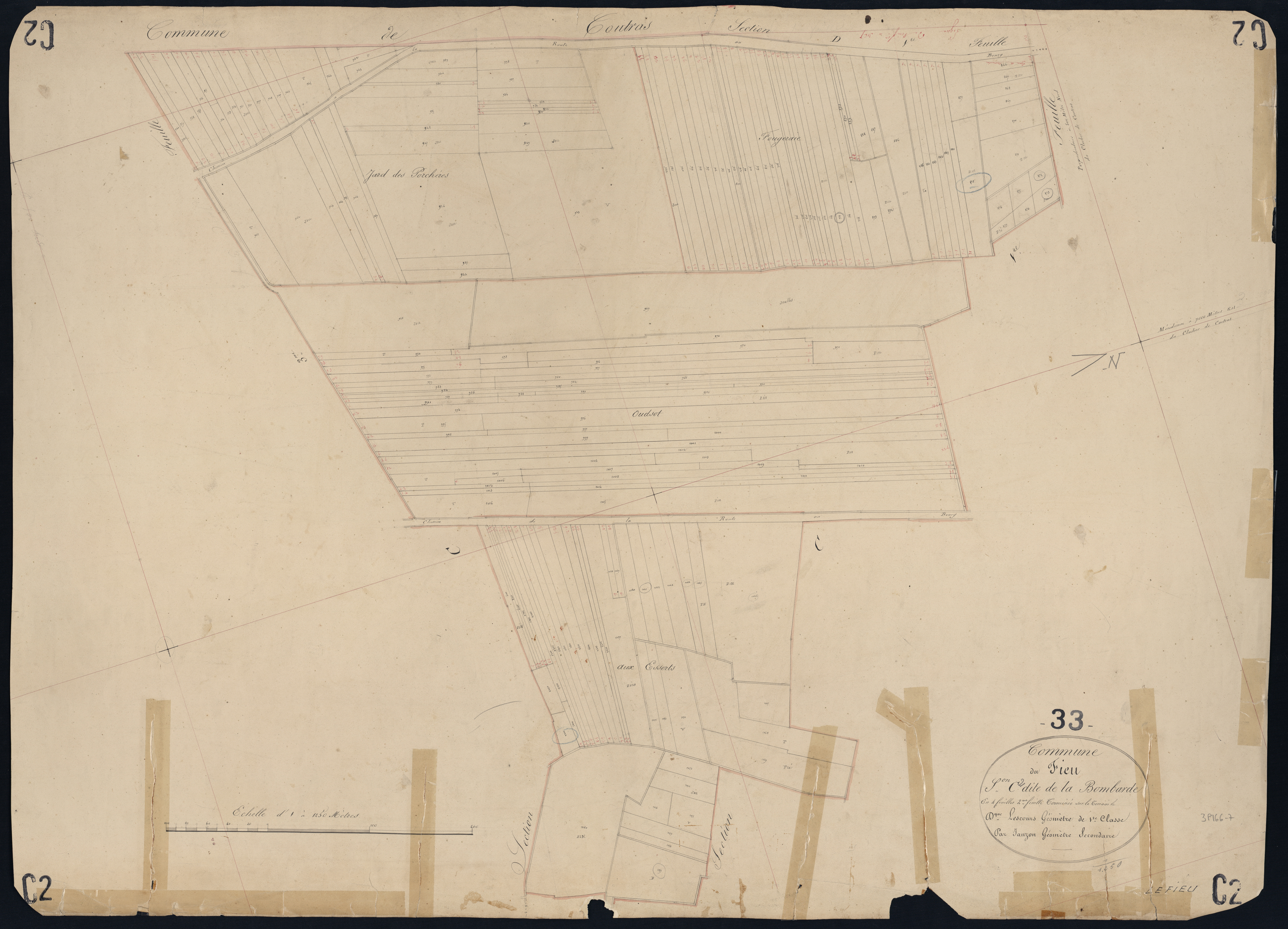 Le Fieu - -Section C feuille 2 : Bombarde