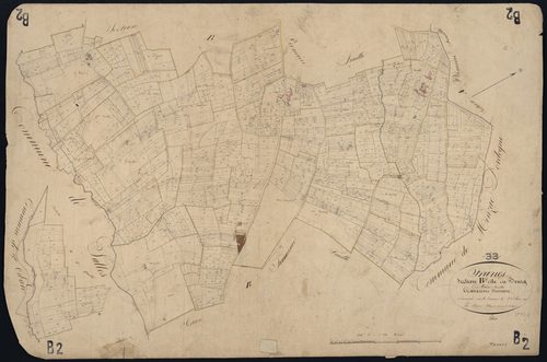 Francs - -Section B feuille 2 : Le Bourg