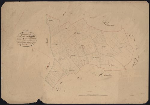 Fronsac - -Section B feuille 2 : Gaudin