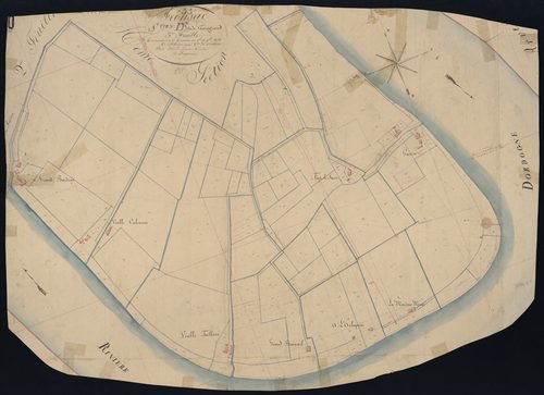 Fronsac - -Section D feuille 3 : Nauzegrand