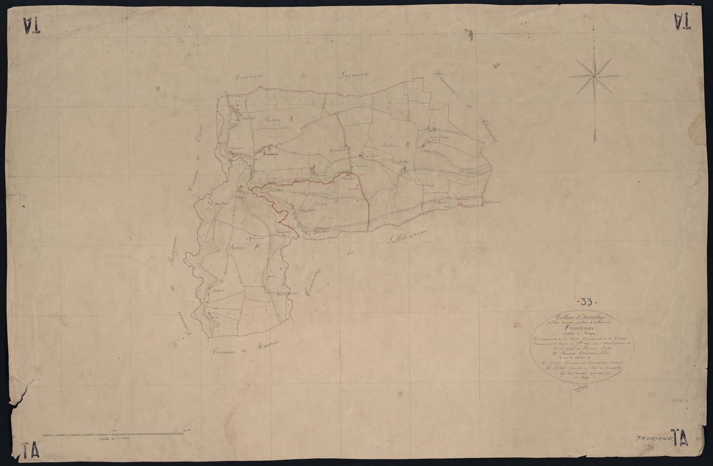 Frontenac - -Tableau d'assemblage