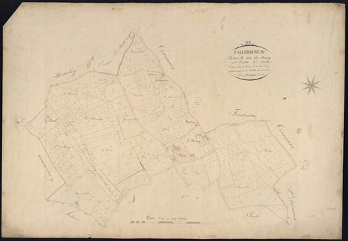 Frontenac - -Section A feuille 2 : Le Bourg
