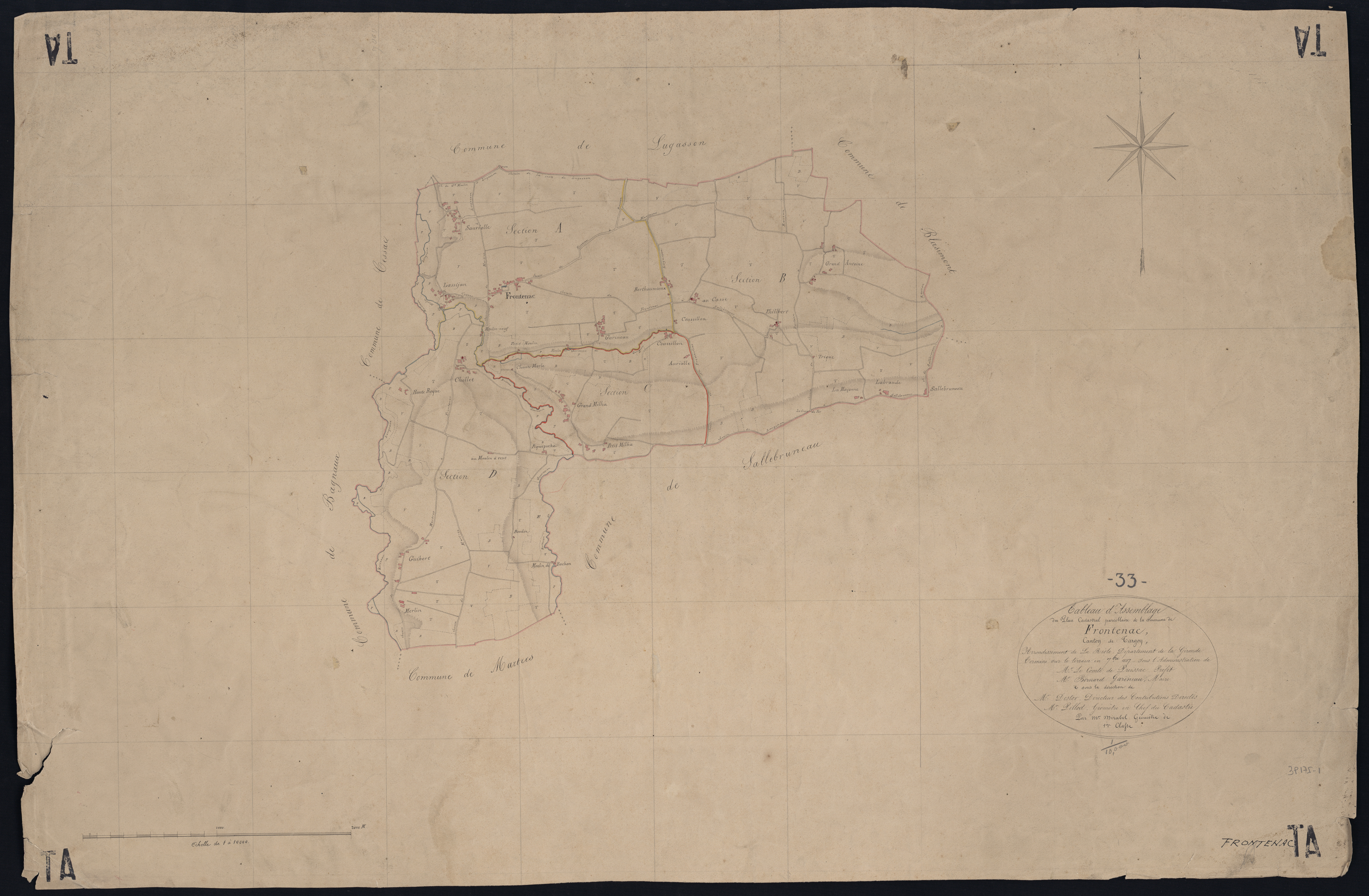 Frontenac - -Tableau d'assemblage
