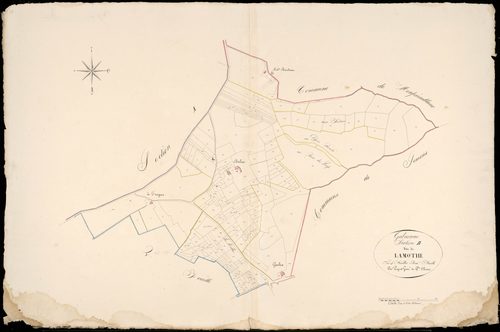 Gabarnac - -Section B feuille 1 : Lamothe