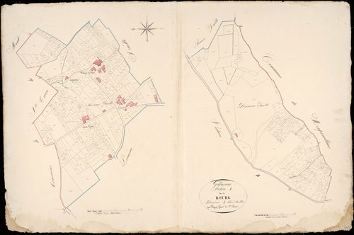 Gabarnac - -Section A feuilles 2 et 3 : Le Bourg