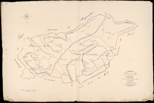 Gabarnac - -Tableau d'assemblage