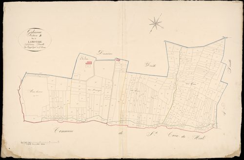 Gabarnac - -Section B feuille 3 : Lamothe