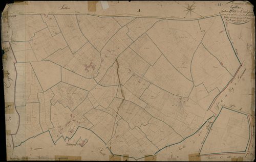 Gaillan-en-Médoc - -Section B feuille 1 : Coudessan