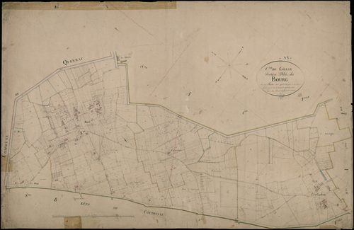 Gaillan-en-Médoc - -Section A feuille 3 : Le Bourg