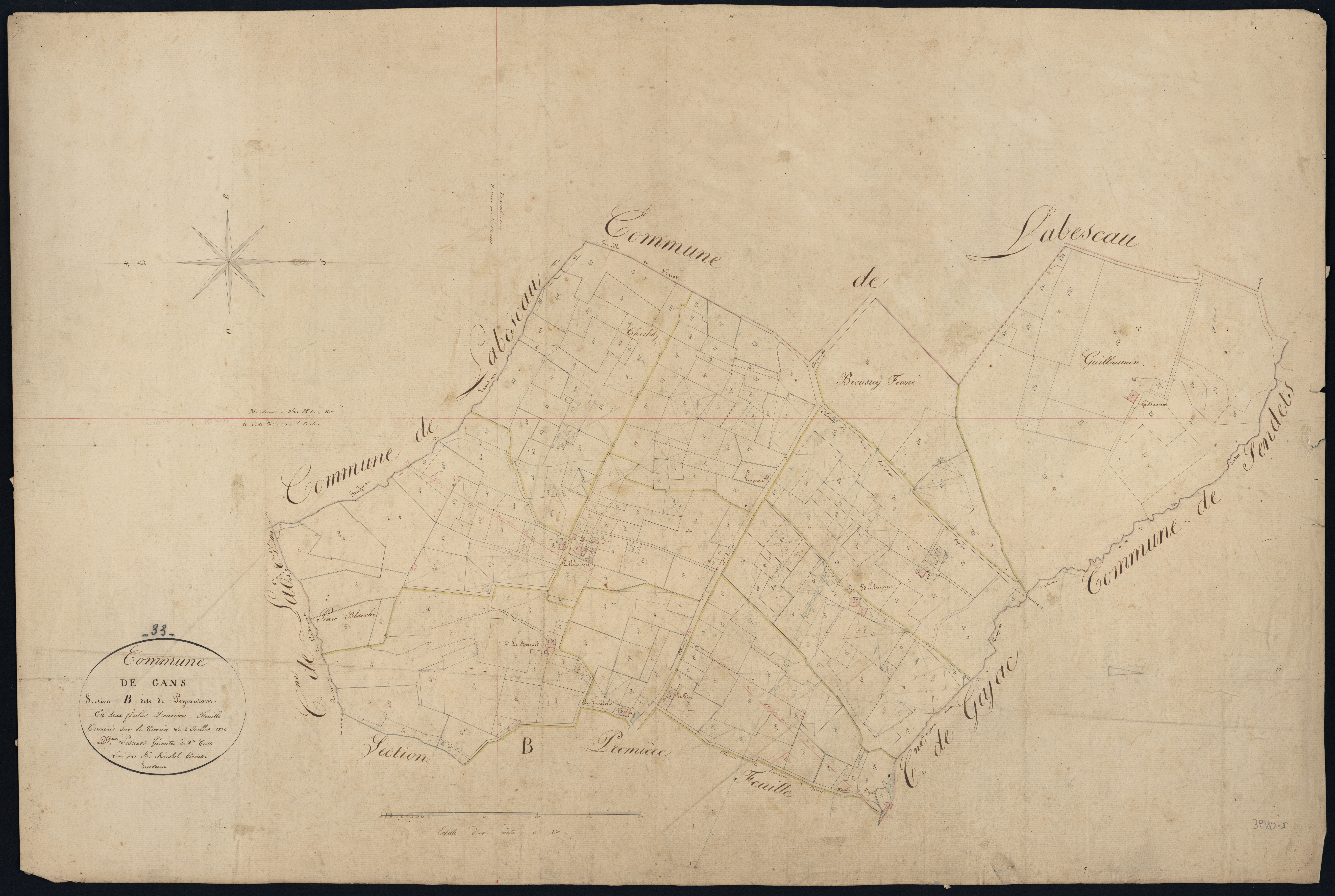 Gans - -Section B feuille 2 : Peyroutaut