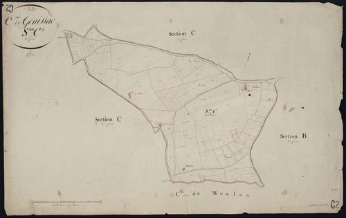 Génissac - -Section C feuille 2 : non indiqué