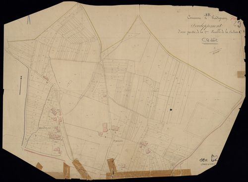 Gradignan - -Section C feuille 2 : Branlac