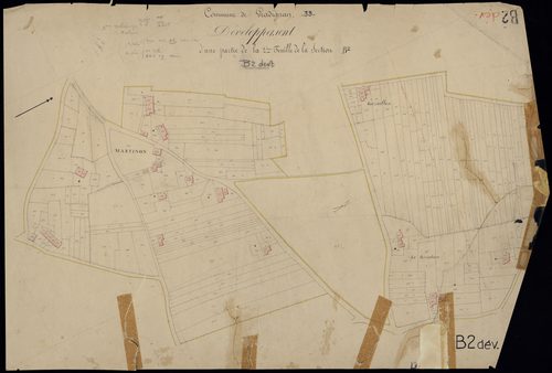 Gradignan - -Section B feuille 2 : Martinon
