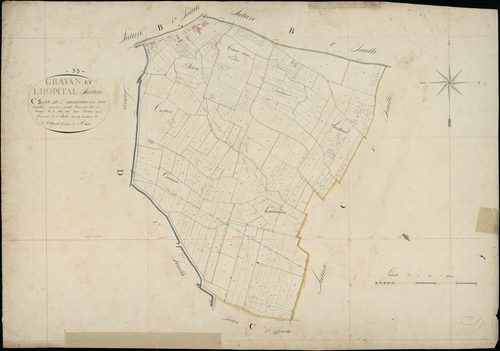 Grayan-et-l'Hôpital - -Section C feuille 1 : Daugagnan