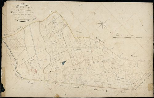 Grayan-et-l'Hôpital - -Section C feuille 3 : Daugagnan