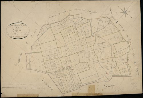 Grayan-et-l'Hôpital - -Section F feuille 2 : Les Grigots