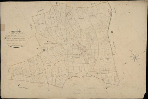 Grayan-et-l'Hôpital - -Section C feuille 2 : Daugagnan