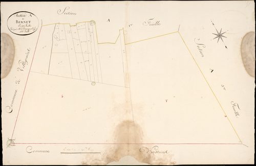 Guillos - -Section A feuille 4 : Bernet