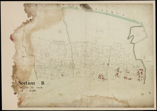 Gujan-Mestras - -Section B feuille 1 : La Ruade