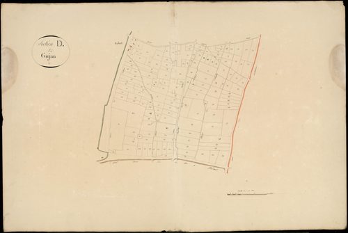 Gujan-Mestras - -Section D feuille 2 : non indiqué