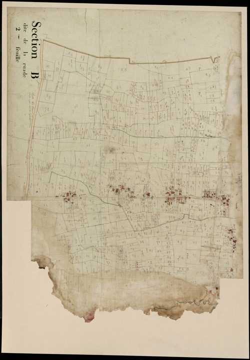 Gujan-Mestras - -Section B feuille 2 : La Ruade