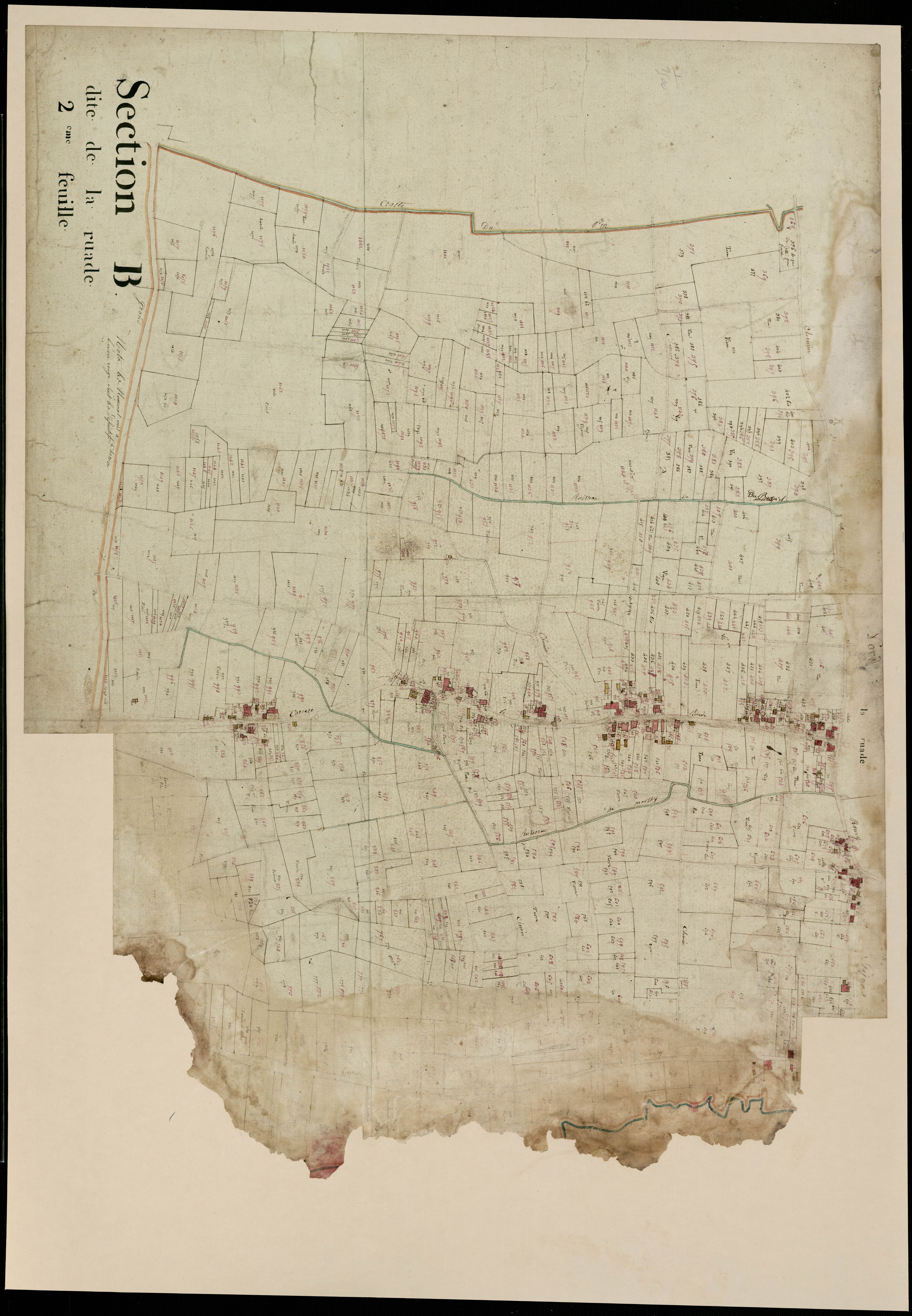 Gujan-Mestras - -Section B feuille 2 : La Ruade