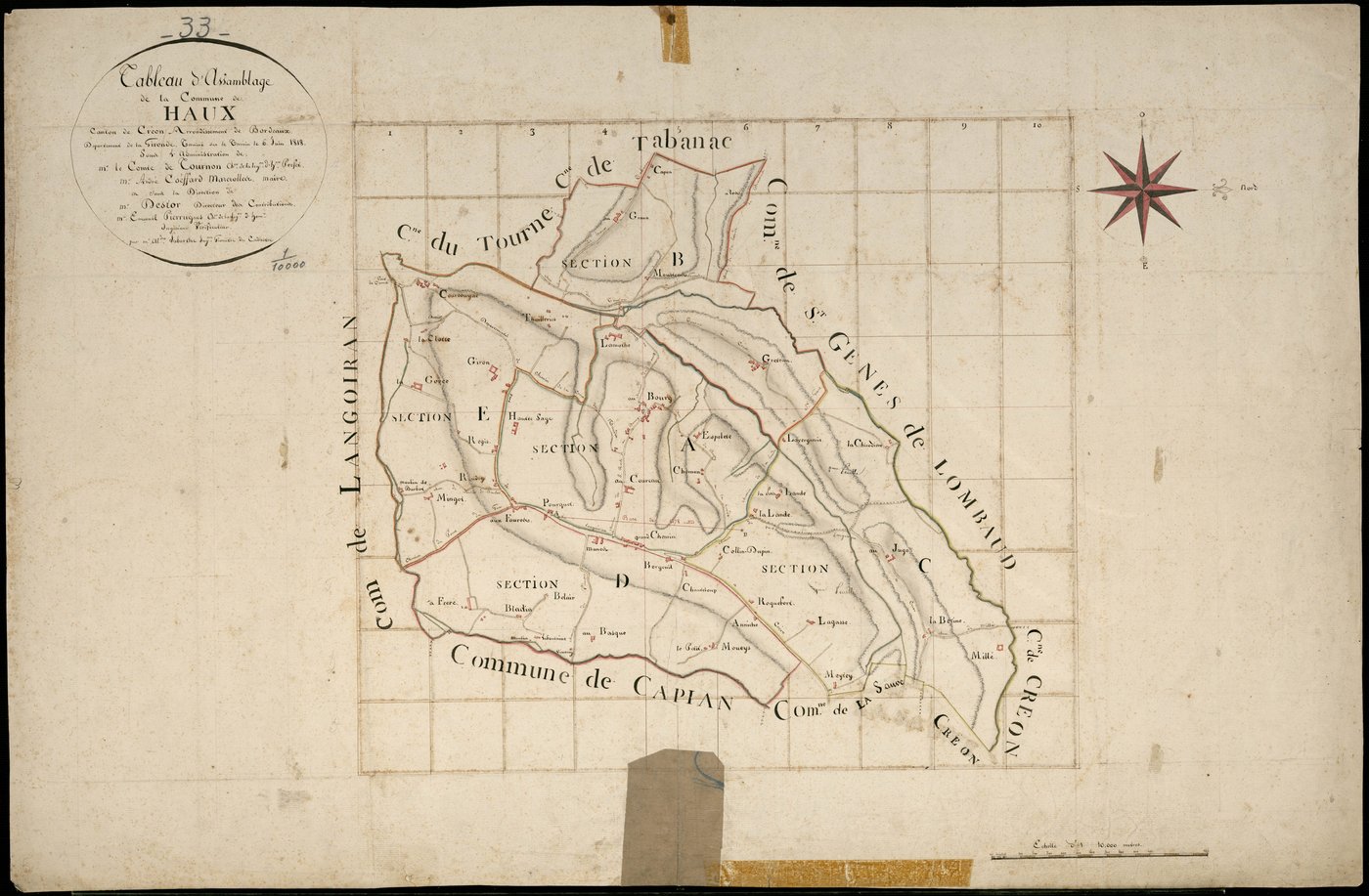 Haux - -Tableau d'assemblage