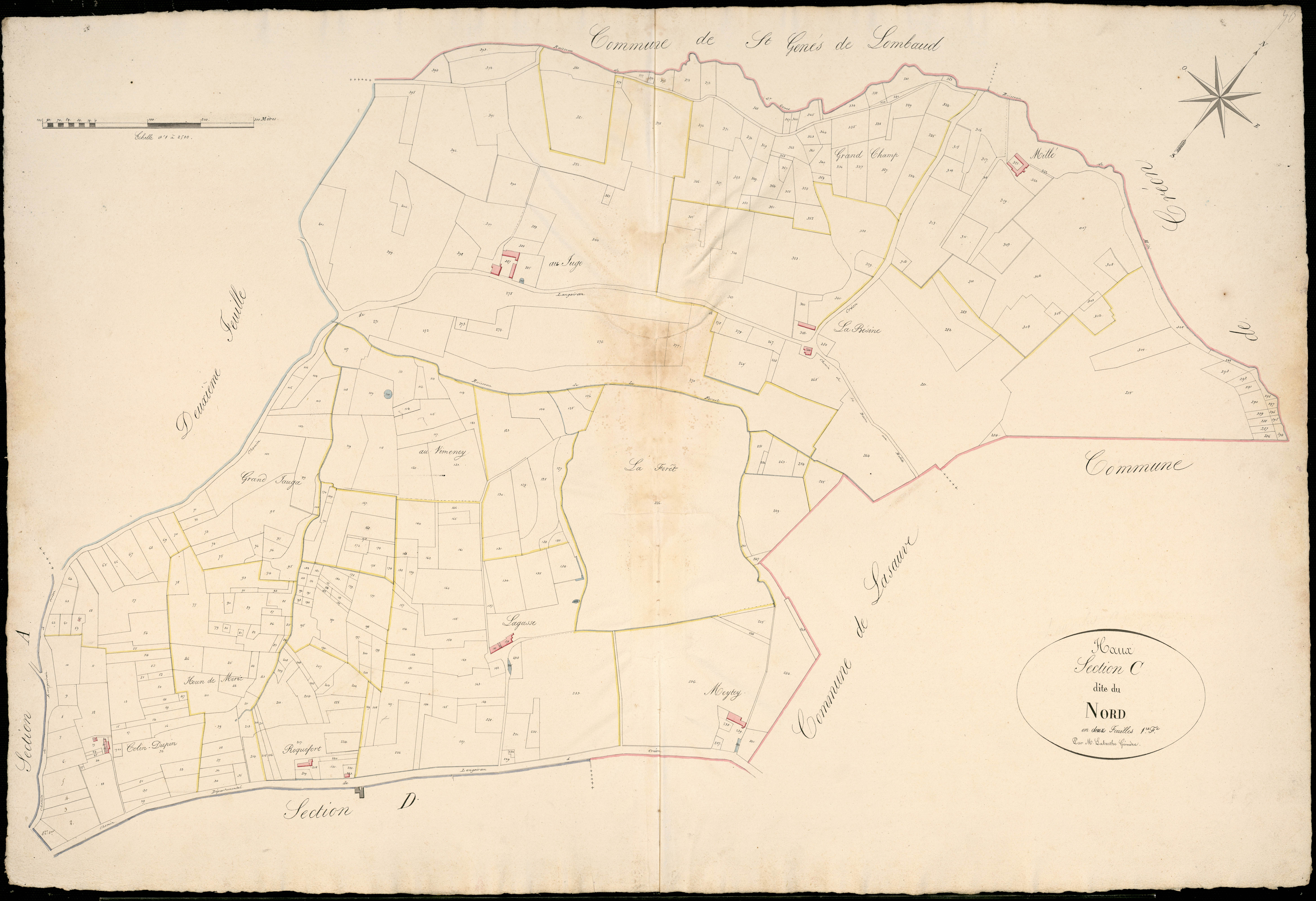 Haux - -Section C feuille 2 : Le Nord