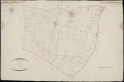 Illats - -Section C feuille 2 : L'Eglise