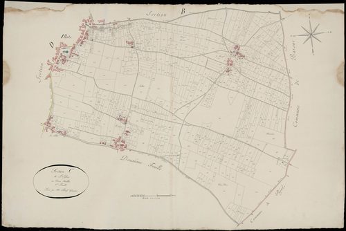 Illats - -Section C feuille 1 : L'Eglise
