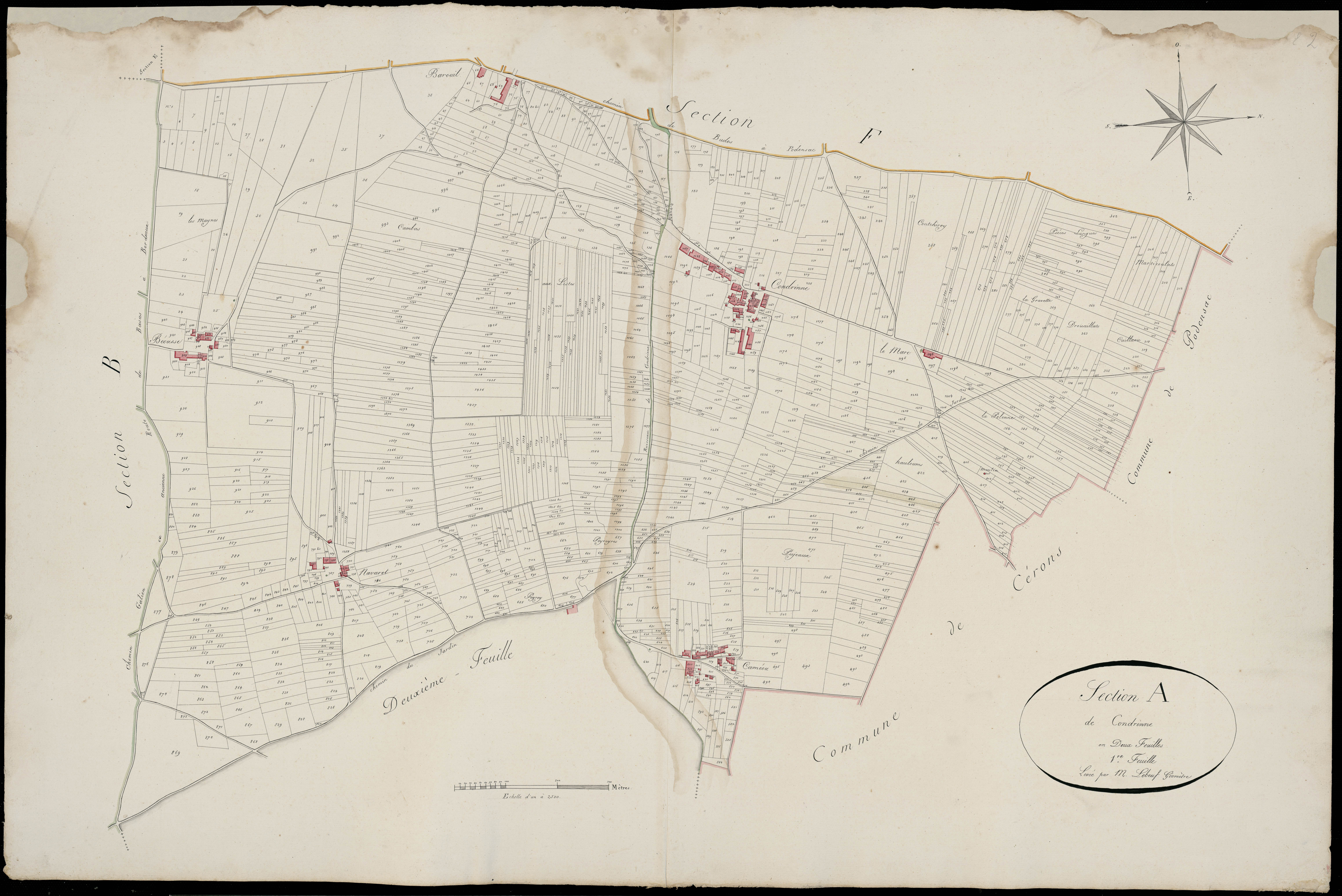 Illats - -Section A feuille 1 : Condrinne