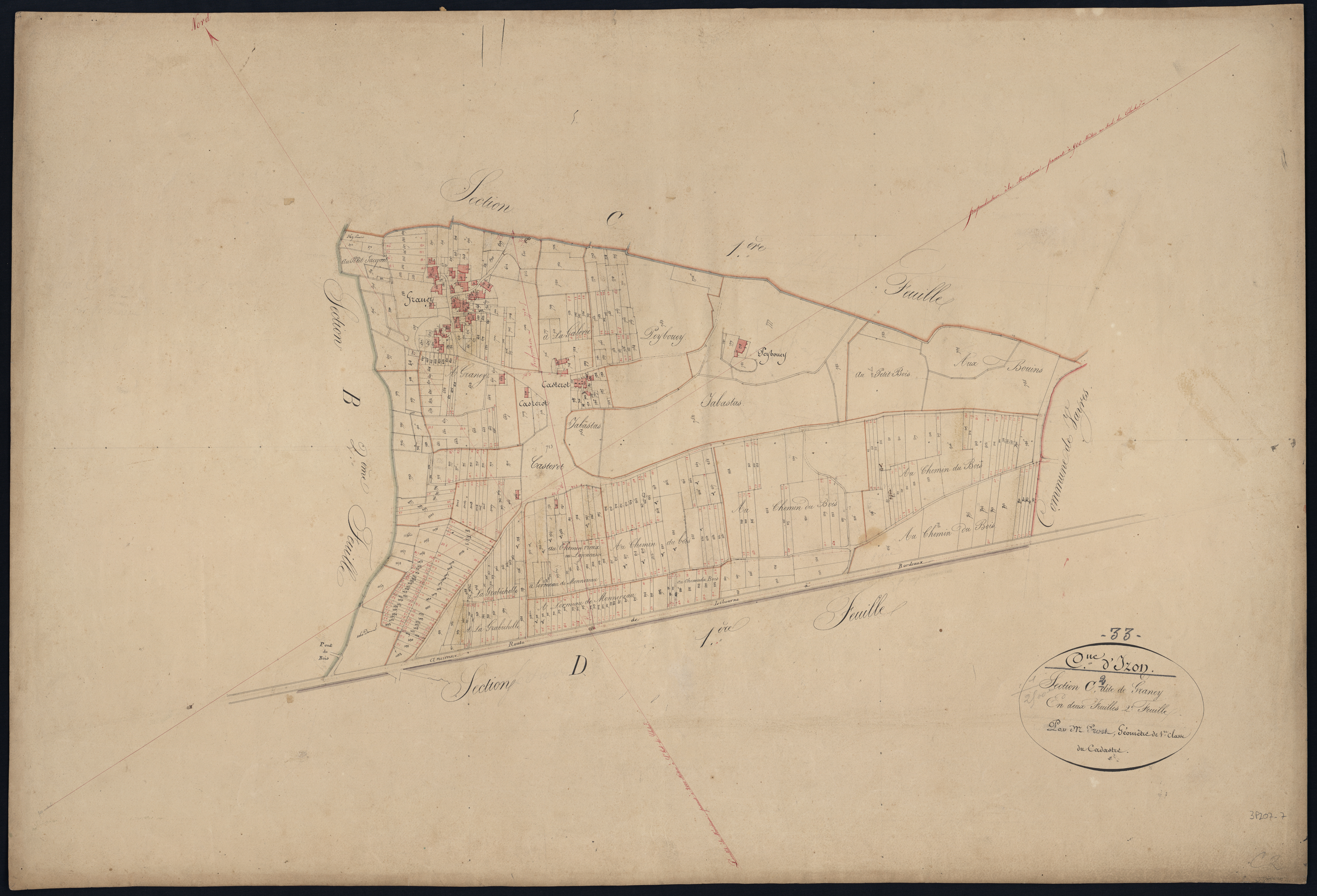Izon - -Section C feuille 2 : Graney