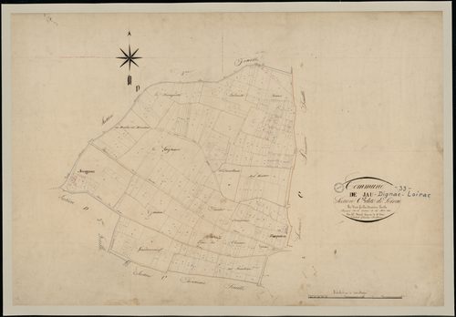Jau-Dignac-et-Loirac - -Section C feuille 2 : Loirac