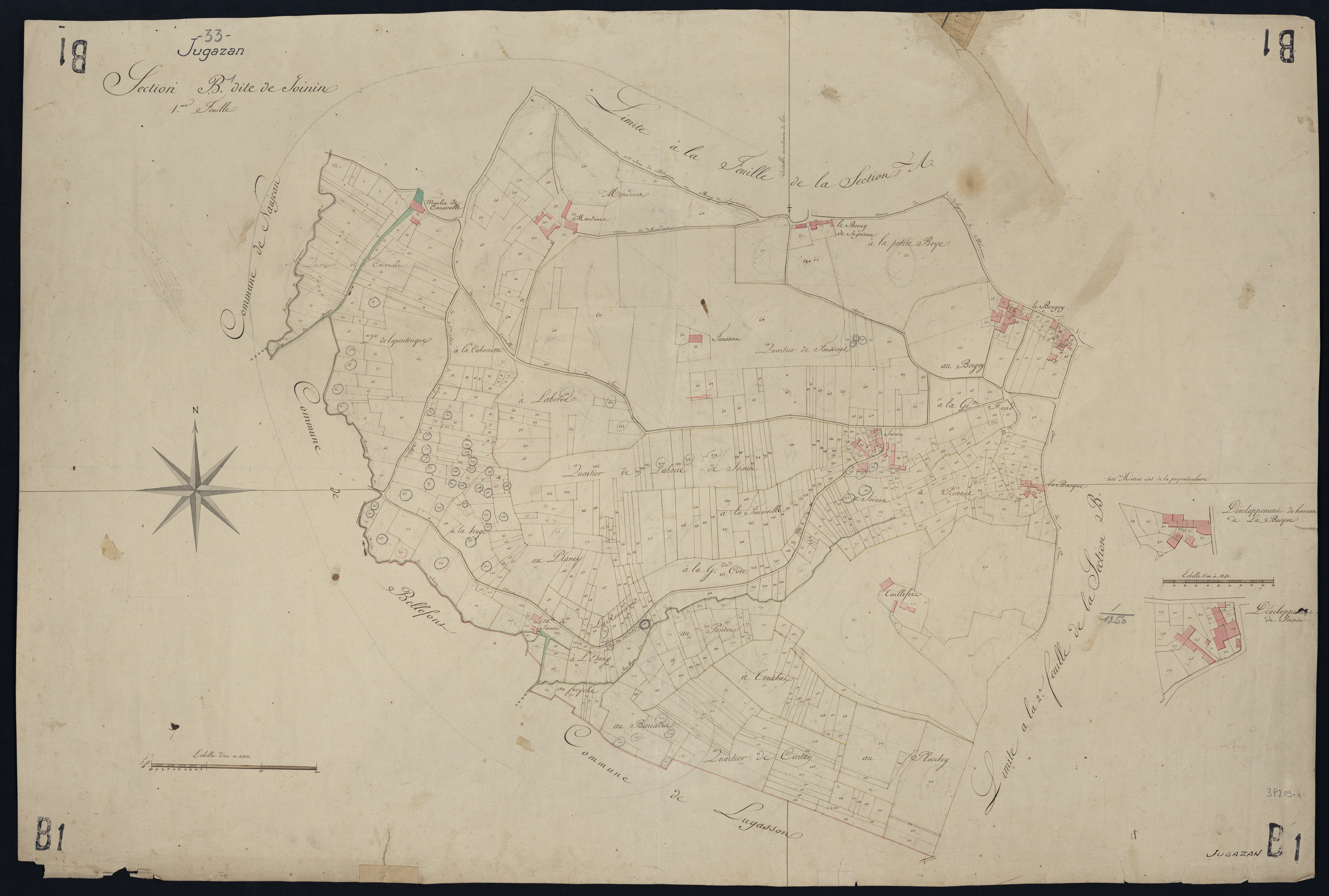 Jugazan - -Section B feuille 1 : Joinin
