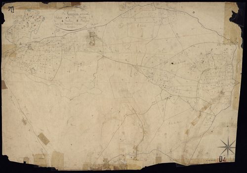 Lacanau - -Section D feuille 4 : Le Bourg