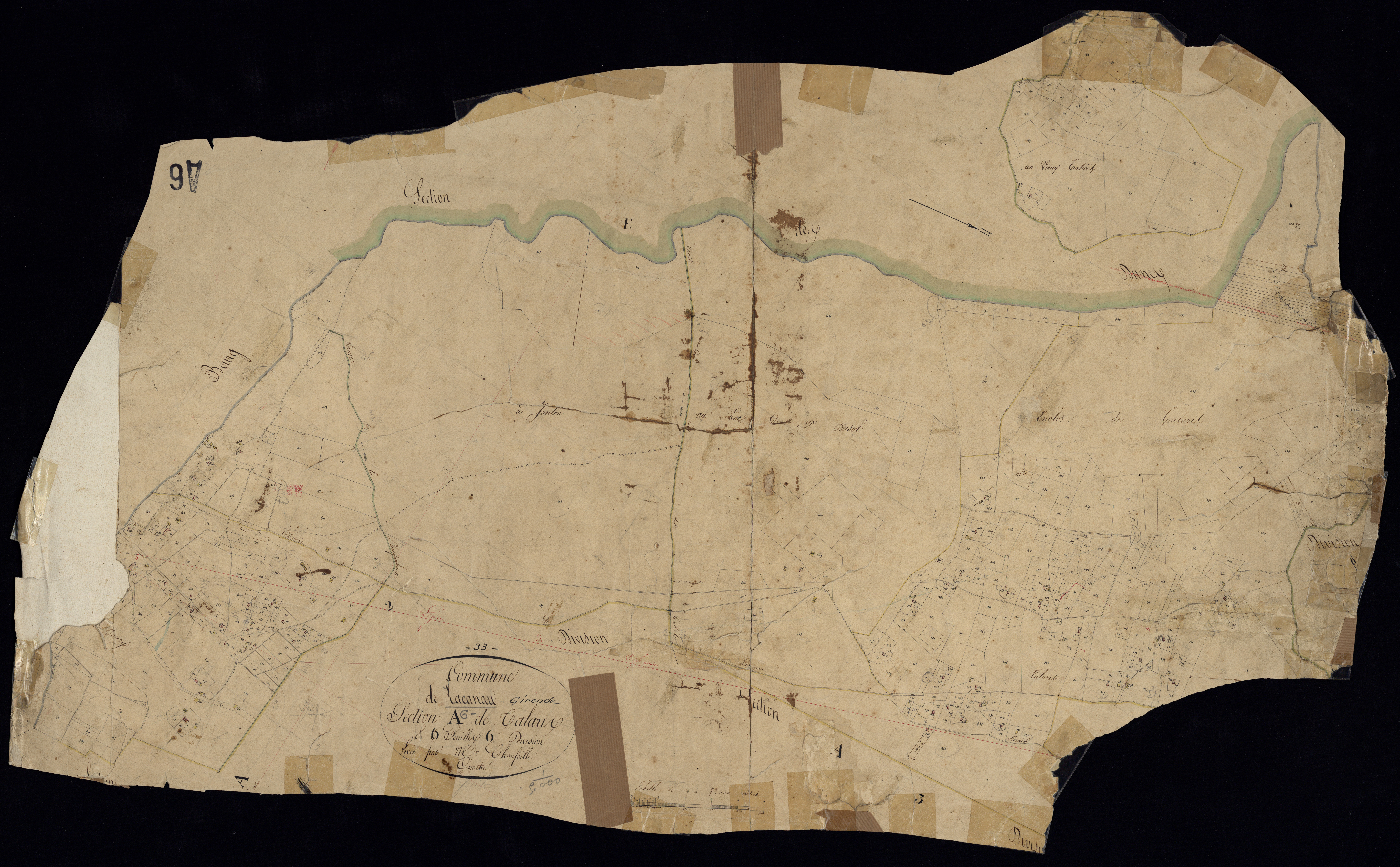 Lacanau - -Section A feuille 6 : Talaris